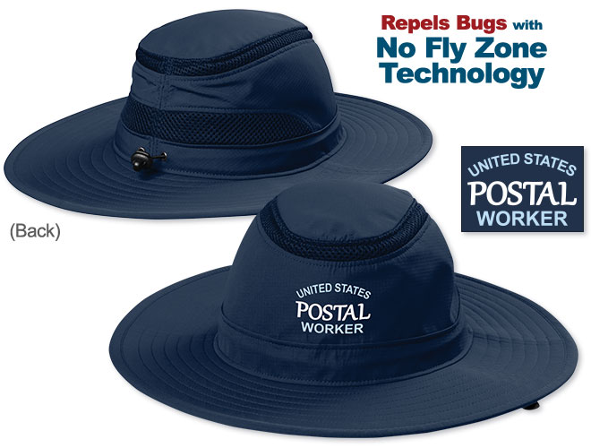 Photo of No Fly Zone Hat for Postal Workers and Rural Letter Carriers from Modern Process Company.