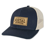 Photo of Postal Mesh-Back Cap Leather Patch from Modern Process Company