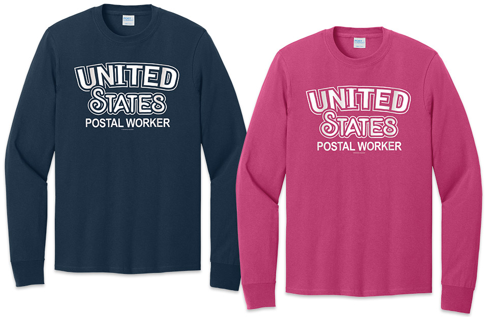Photo of Long Sleeve Tees for Postal Workers and Rural Letter Carriers.