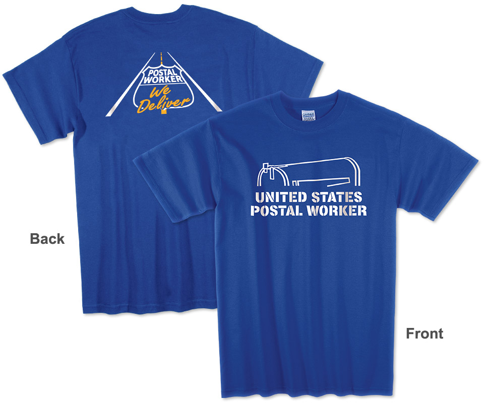 Photo of T-Shirt for Postal Workers and Rural Letter Carriers.