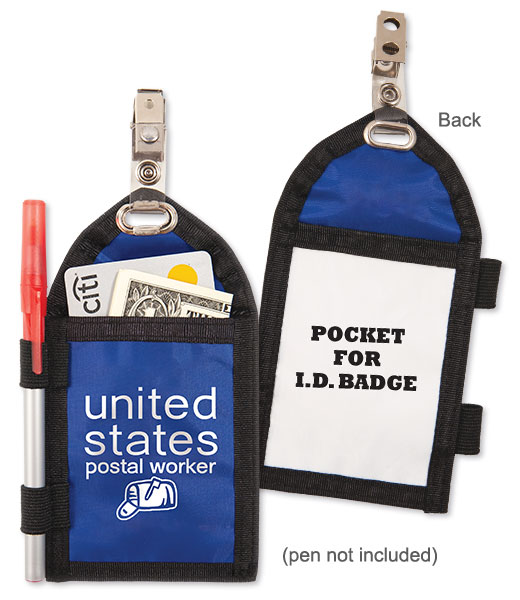 Photo of Clip-On Badge Keeper for Rural Letter Carriers.