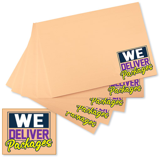 Photo of Sticky Notes for Rural Letter Carriers.