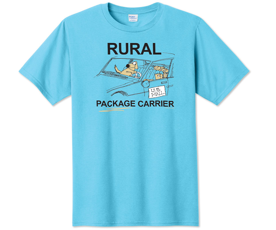 Photo of T-Shirt for Postal Workers and Rural Letter Carriers.