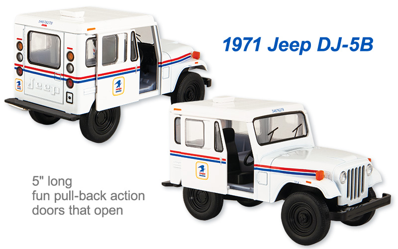 Photo of 5 inch Toy Jeep for Rural Mail Carriers.