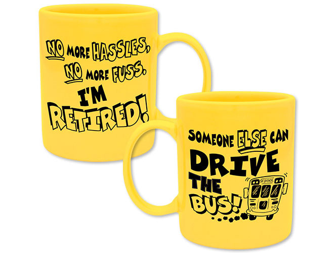 Photo of Ceramic Mug for School Transportation from Modern Process Company.