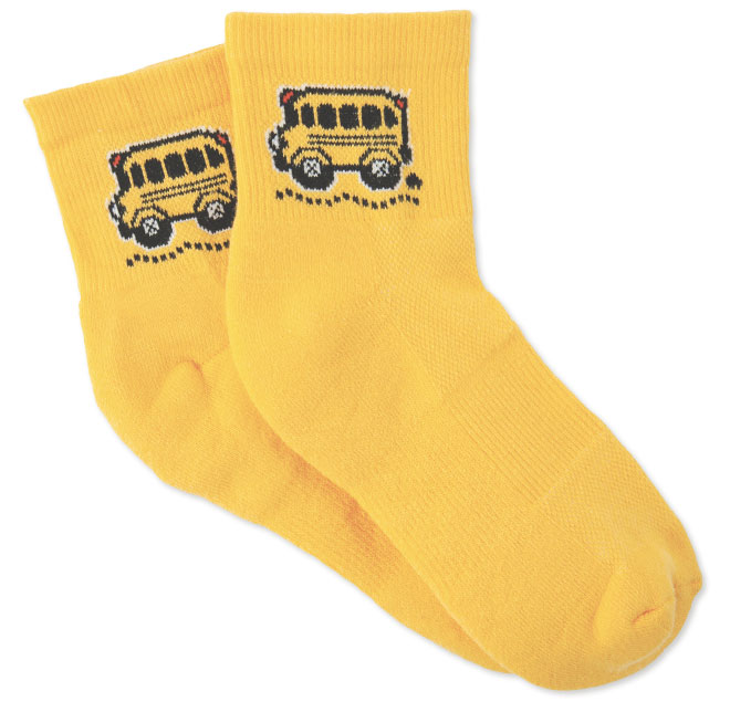 Photo of Quarter Socks for School Transportation from Modern Process Company.
