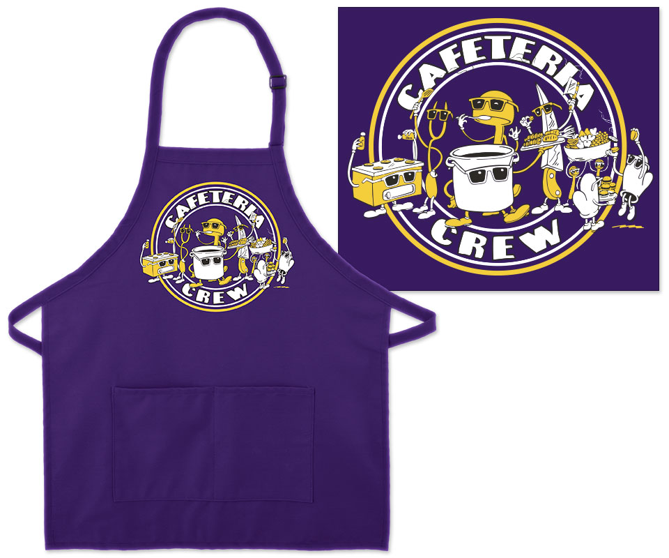 Photo of Apron for School Cafeteria.