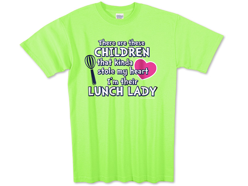 Photo of T-Shirt for School Cafeteria Staff.