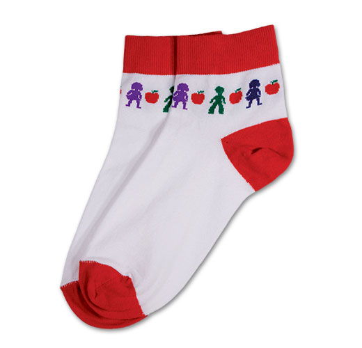 Photo of Anklet Socks for School Cafeteria Workers, School Cooks and everyone in the School Kitchen.