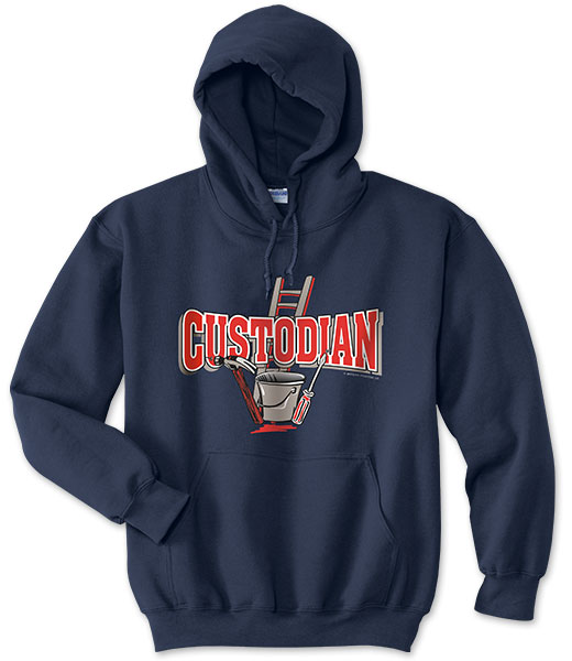 Photo of Pullover Hood for School Custodians.